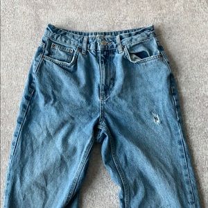 my OG topshop mom jeans